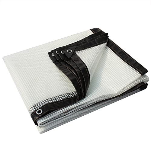Materiale: plastica PVC trasparente, materiale spesso, bordo a doppio strato termosaldato ad alta temperatura, solido, resistente agli strappi, durevole. Trasparenza: 99,99%; indice di impermeabilità: 100%; spessore: circa 0,12 mm/peso: 150 g/m².