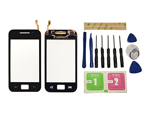 Flügel pour Samsung Galaxy Ace S5830 GT-5830 Ecran Vitre Tactile Noir Touch Screen Digitizer ( Non LCD ) de Remplacement & outils