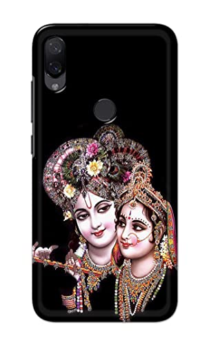 Image of Printed Hard Back Cover Case for Mi Play Back Cover (Radha Krishna) -203