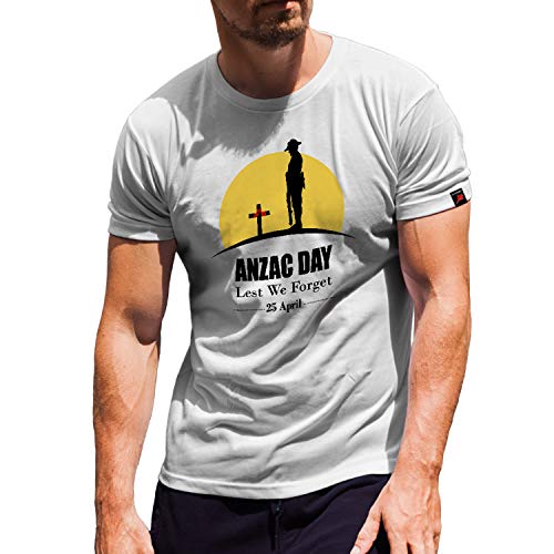 T-shirt blanc XXXXL coupe ample confortable avec texte armée allemande #31131
