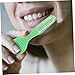 FRCOLOR 30pcs Toothbrush Ergonomic for Gentle Cleaning Durable Design for Prison Use Promotes Oral Health Comfortable Non Slip Handle Green Mini