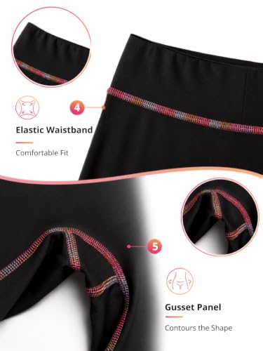 Image of WELAKEN Girls 2 Piece Athletic Outfit Kids Yoga Crop Tank Top and Biker Shorts Set