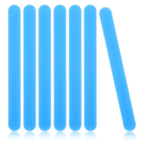 7pcs Silicone Stir Sticks Reusable Silicone Sticks for Minimizing Bubbles Popsicle for Liquid, Paint, Resin, Epoxy, Popsicle Stirring Tool DIY Crafts