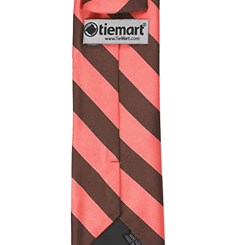 Image of tiemart Men's Striped Tie Standard Length