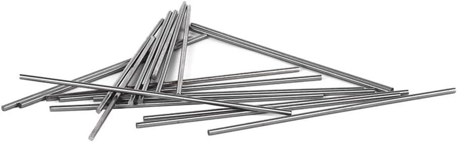 20pcs Lathe Hexagon Solid Shaft, 100x2mm for Model &