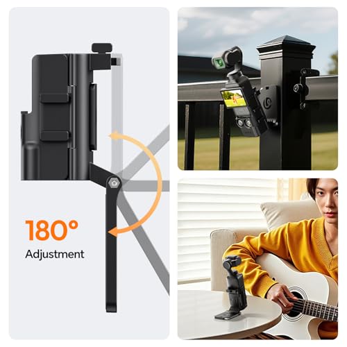 Image of ULANZI PK15 Magnetic Mount Stand Compatible with DJI Osmo Pocket 4 /3