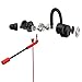 immagine 1Fesjoy V6 3.5mm Gaming Headset In Ear Dinamico Dual Driver Auricolare Musica stereo Cuffie Noise Isolating con microfono staccabile Compatible with telefono cellulare Laptop Desktop Computer Game