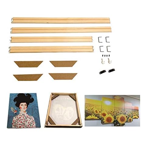 Kit de marcos de madera GAOHOU para pintura en lienzo sin marco Cover