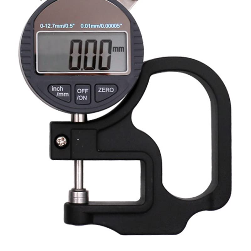 Thickness Gauge Digital Display Measuring Tool for Paper Film with Wide Measuring Range (0.01mm Accuracy)