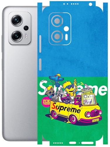 Image of AtOdds - Full Body Back Screen Guard Protector Film - Lamination Wrap Skin Sticker Compatible with REDMI K50i (5G) | Scratchproof Matte Finish (Simps)