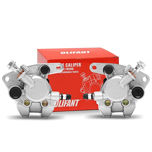 Image of Front Left Right Brake Caliper for Suzuki Eiger 400 500 Quadsport 250 400 LTZ250 LTZ400 Vinson 500 Ozark 250 LT-F250 LT-F400 LT-A400 LT-A500 Arctic Cat DVX400 2004-2008