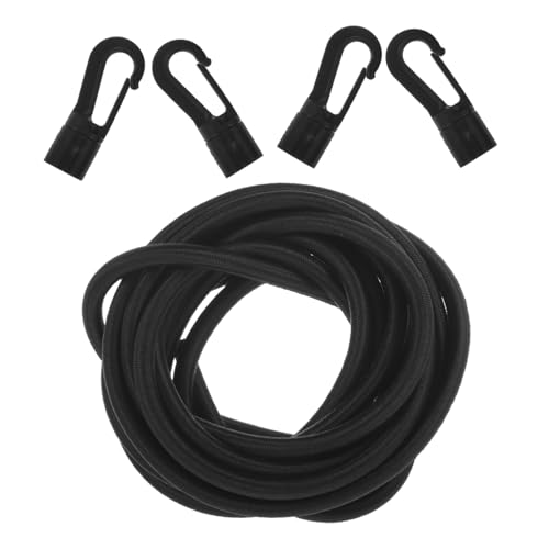 BESPORTBLE Elastic Tie Hook for Paddle Leash Kayak Paddle Anti-Lost Rope Versatile for Boating Camping Kayaking and Surfing