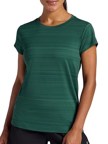 HEAD Women’s Victory Classic Short Sleeve Crewneck T-Shirt, Standard Fit, Stretch Lightweight...