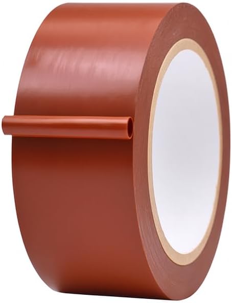 Fita vinílica de demarcação MAT Tape Terracotta para pinstriping – 5,08 cm x 32,92 m