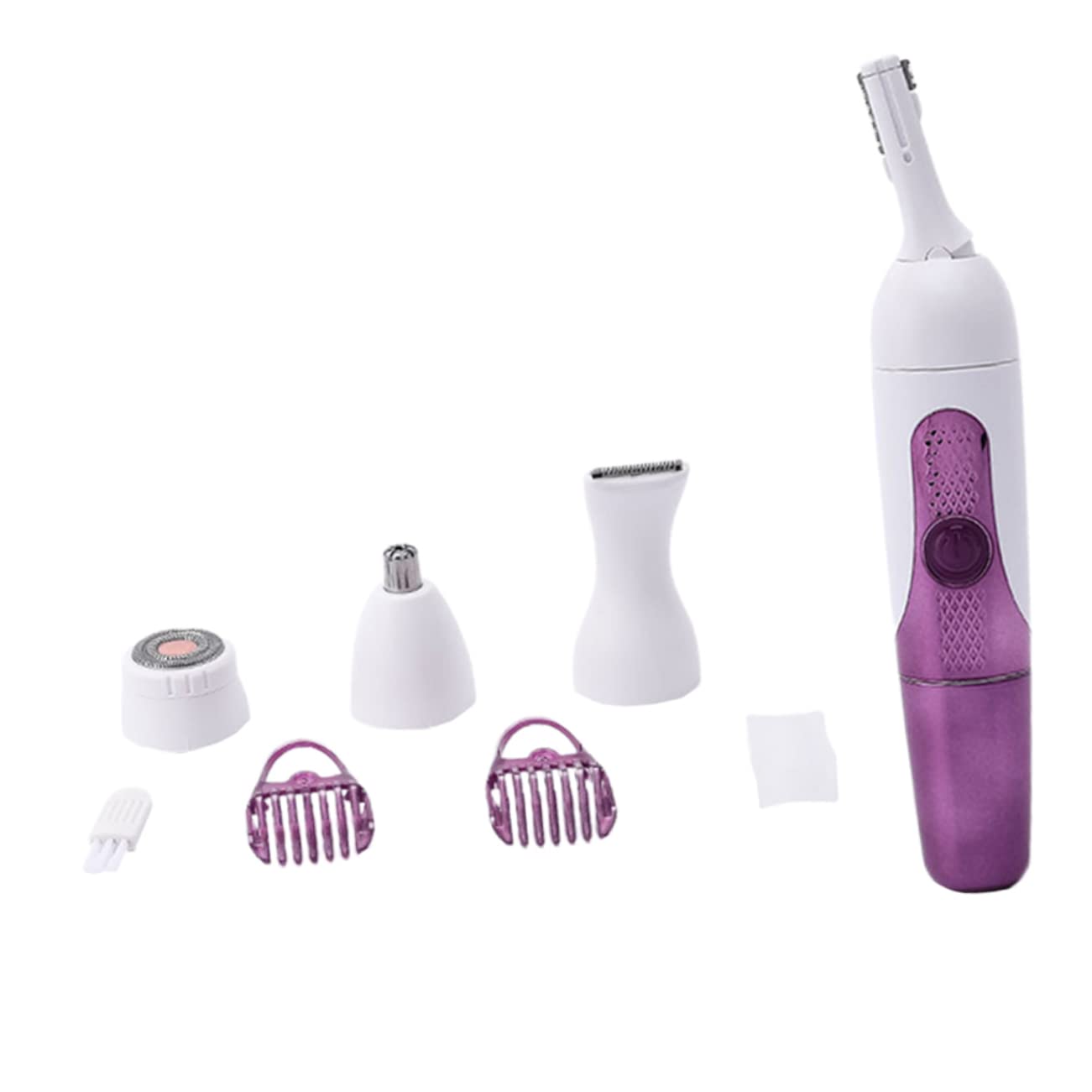 FOMIYES Ladies Shaver Precision Head Rechargeable Hair Trimmer Electric Eyebrow Razor Body Hair Remover