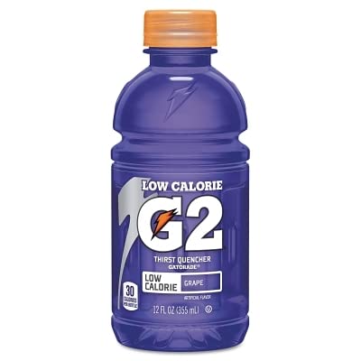 Gatorade G2 Grape 12 Ounce Bottles 2/12 Pack (QUA12203)