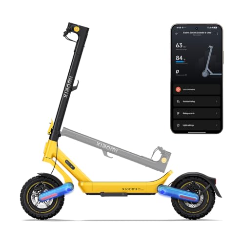Xiaomi E-Scooter 6 Ultra mit Straßenzulassung, 585Wh Akku bis 77 km Reichweite, 500W Motor, 12″ Tubeless-Reifen, Federung, Blinker, IPX6, LED-Display