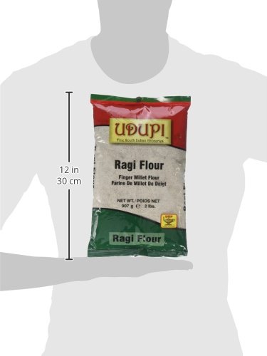 Udupi Ragi (Finger Millet) Flour - 907 Grams, 2 Lbs (Pack Of 2) #TOP1