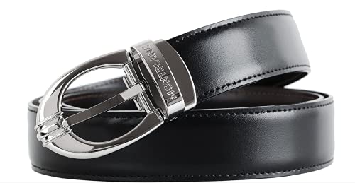 Preisvergleich Produktbild Montblanc Erwachsene Classic Line Gürtel, schwarz-Braun, 120 cm