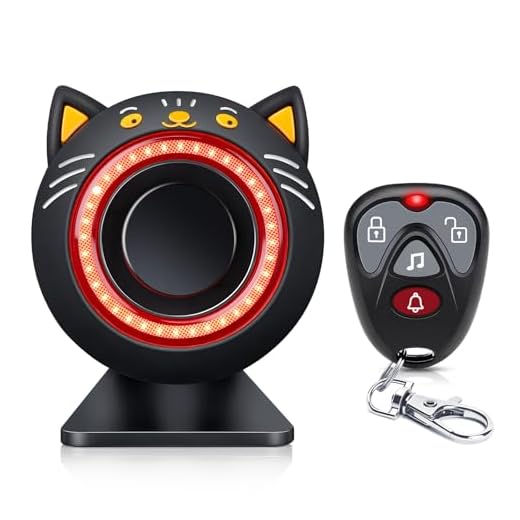 Electop 120dB Car Alarm System with Vibration Sensor & Sound