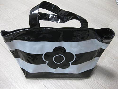 Amazon.co.jp: Super Rare MARY QUANT Daisy Enamel Vinyl Tote Bag