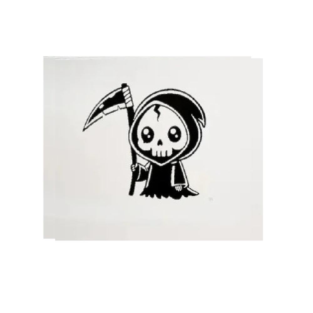 Grim Reaper Vinyl Sticker DIY Decal for Car Window Laptop