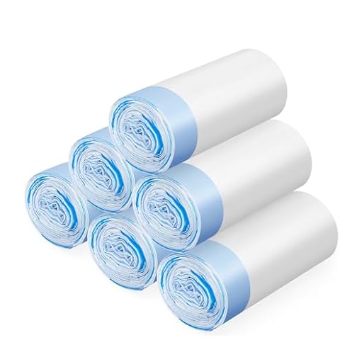 Cat Litter Bags - 120 Durable Drawstring Liners for Automatic Litter Boxes, Heavy-Duty Replacement Bags for Self-Cleaning Cat Litter Boxes Cover