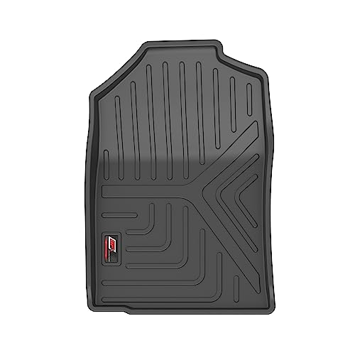 Image of GFX Tpv Premium 3D Life Long Car Floor Mats Compatible with Verna 2023 Onward, Black