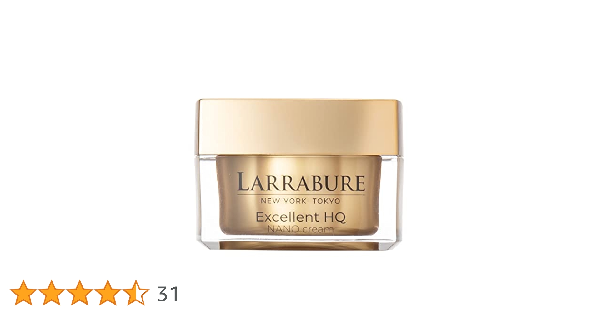 ララビュウ　エクセレントHQナノクリーム Amazon | ララビュウ 公式 【エクセレントHQナノクリーム 30g