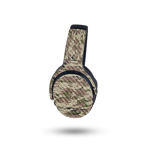 Image of MightySkins Carbon Fiber Skin Compatible with Skullcandy Crusher ANC 2 - Urban Camo | Protective, Durable Textured Carbon Fiber Finish | Easy to Apply