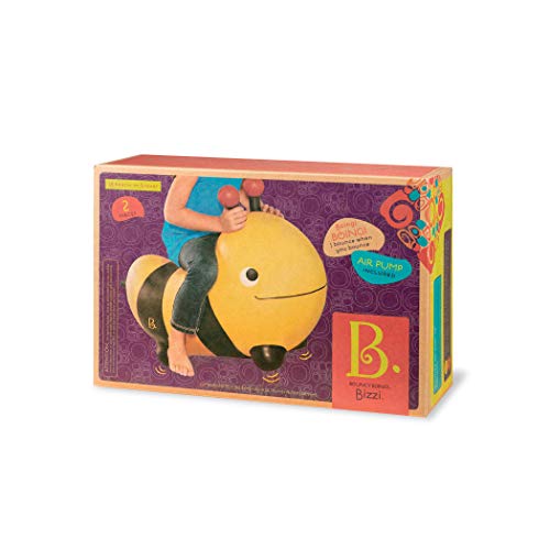 B. toys - Bizzi The Ape Bumble - giallo sdraietta gonfiabile - Bouncy Boing - giocattolo gonfiabile senza BPA per bambini dai 18 anni + - immagine 7