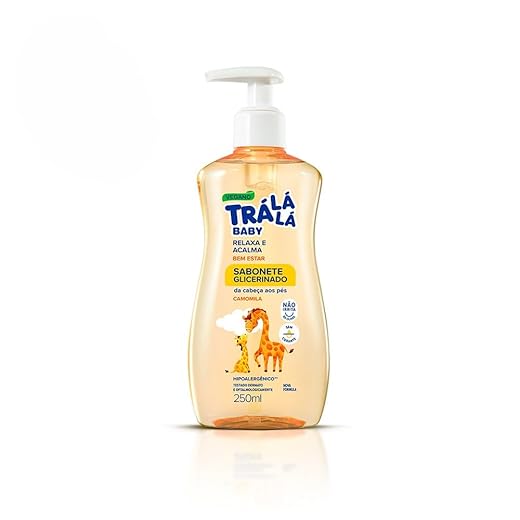 Sabonete Líquido da Cabeça aos Pés Trá Lá Lá Baby - Bem Estar (250ml)