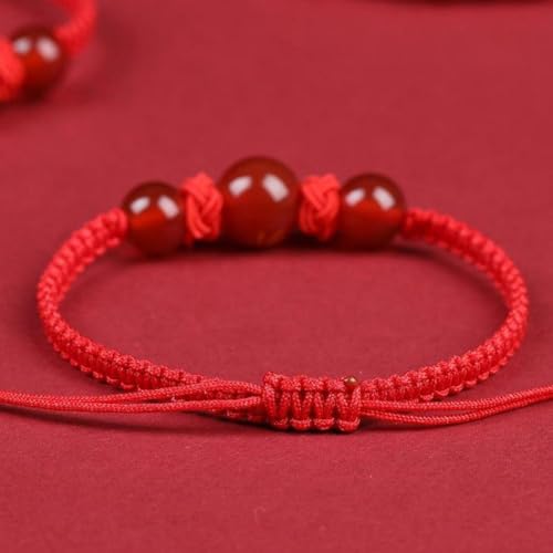 2025 Year of The Snake Red String Bracelets,2025 New Adjustable Zodiac Snake Red String Bracelet,Chinese Zodiac Animal Good Luck Charm Bracelet,Red Rope Bracelet Jewelry Gifts4