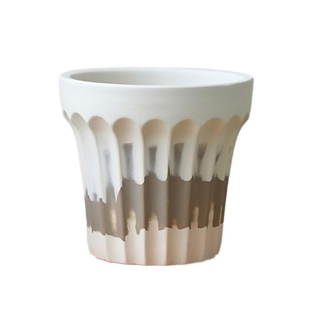 Doniczka, Kreatywny dom, wysokiej klasy doniczka ceramiczna, kwiat, nordycki mieszany kolor, gruba ceramika