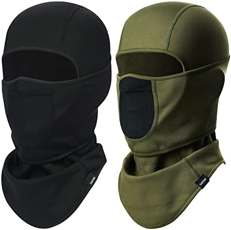 Ski Mask for Men Women Balaclava Face Mask for Cold Weather Winter Warm Fleece Face Covering for Skiing Outdoor Work