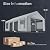 Quictent Heavy Duty 13x25 ft Carports with Side Zipper Doors & Snowproof Steel Cables & Ventilated Windows, Waterproof Storage Shelter for Car, Boat, RV, Outdoor Equipment, Gray