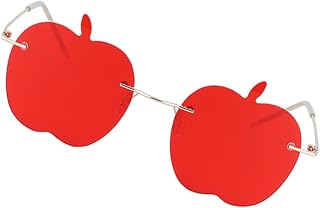 1 Peça De Óculos De Sol Engraçados Óculos De Sol Masculinos Óculos De Moda Femininos Óculos De Sol De Festa Óculos De Sol Legais Óculos De Sol Em Forma De PC Vermelho Moda Óculos