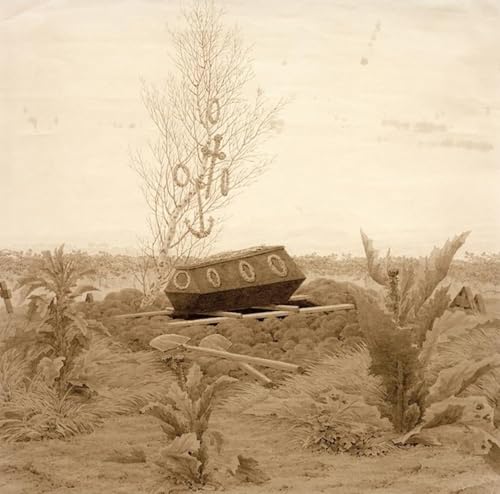 Lienzo de Caspar David Friedrich: decoración elegante para un salón con arte famoso, 60x90cm