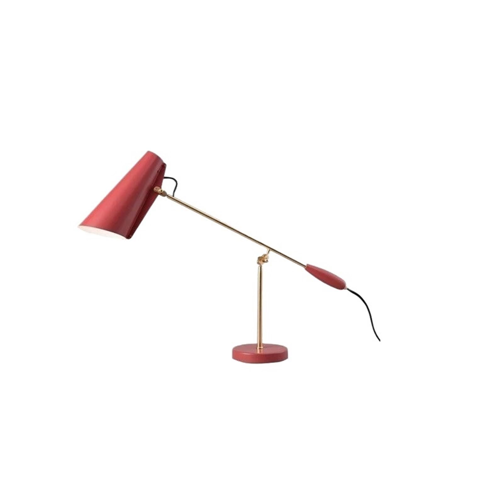 T2H9B5V4G8 Desk Lamp Table Lamp for Living Room Bedroom Study Bedside Hotel and Exhibition Hall Decoration(Red)