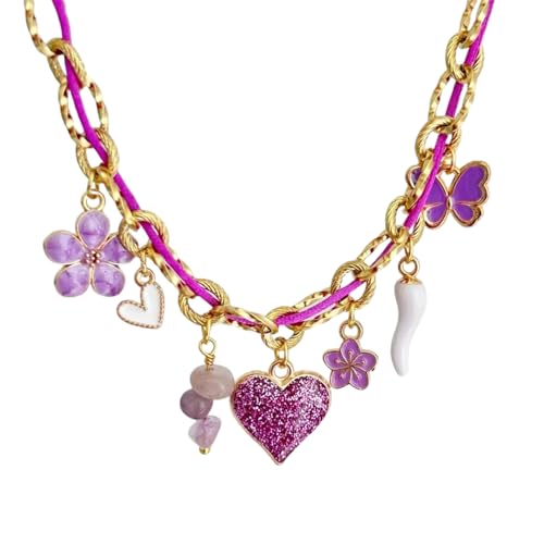 Collier multifonctionnel chaîne de corde réglable anti-ternissement