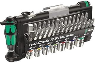 Wera Tool-Check Plus Imperial Zestaw Kluczy, Srebrny, 44 x 40,5 x 24 cm