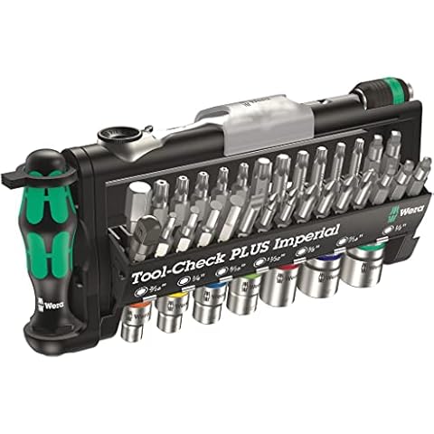 Wera 05056491001 Tool-Check Plus Imperial, 39 Pieces Cover