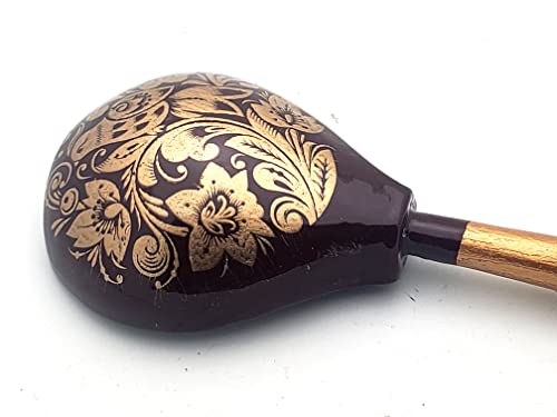 Hand Carved Hand Crafted Original Russian Spoon Wood Made In Russia #TOP2