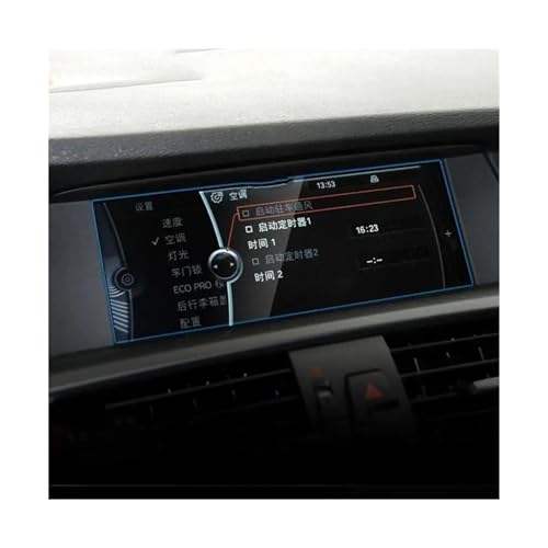 Protection verre trempé de haute précision pour GPS BMW 244x90 mm