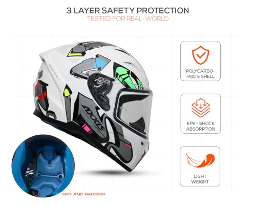 Axxis Segment Full Face Helmet - Image 7