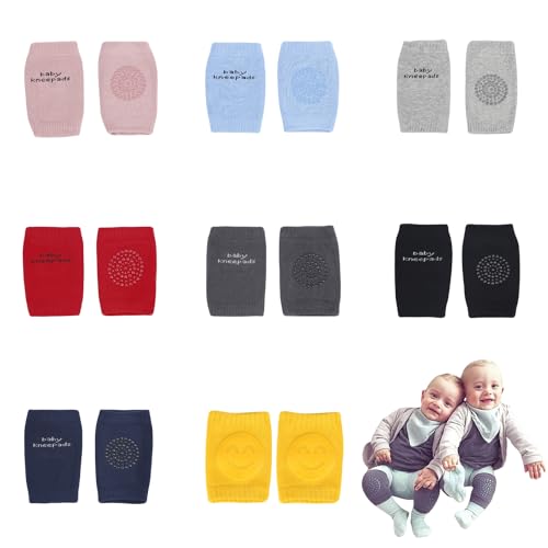 Encuentra reviews de Precio de rodillo Top diez. 29 8 Pares Rodilleras para Gatear Bebé, Protegen Niños Pequeños, Protector de Seguridad para Arrastrar Rodillas/Coderas para Bebés Pequeños Proteger las Rodillas de Los Niños...