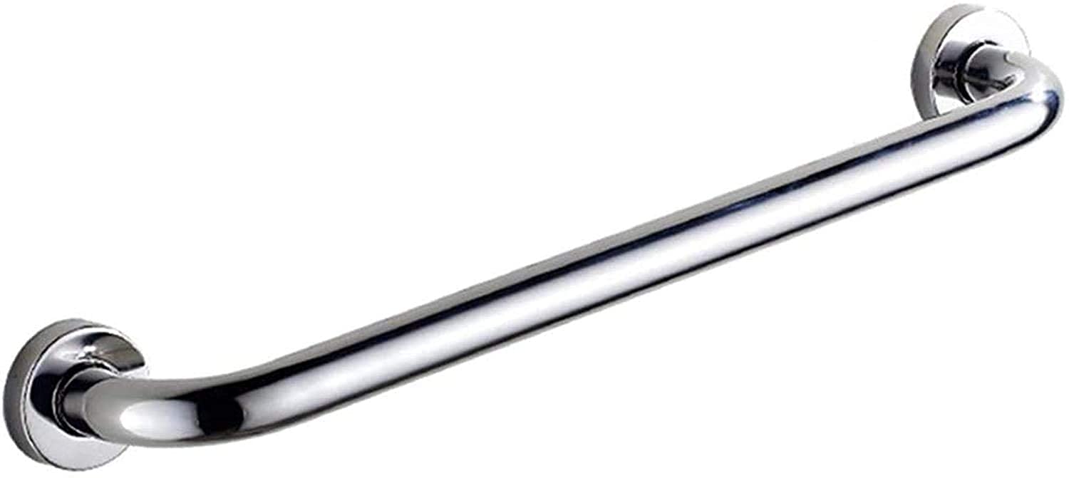 Fkxsxaz Grab Bars Bathroom Bar Chrome Profile Railings High Stability Barrier-Free Lever Toilet Booster Safety Accessories,88Cm,