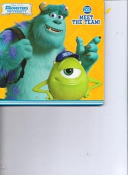 Board book Monsters University ~ Meet the Team Book