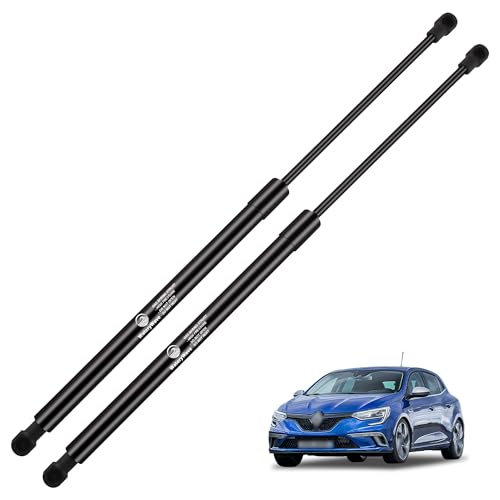 WateryWave 2X Verin de Coffre pour Megane 4 (2015-2024) Vérin Hayon Verin Hydraulique de Coffre Noir Verin a Gaz Remplacer #904511213R; 90 45 112 13R