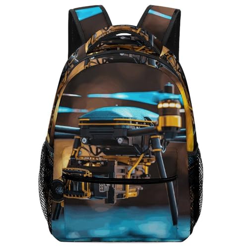 QMKVBSN Drone Laptop Backpack for Men Women Travel Backpacks for Work Computer Bag Casual Backpack